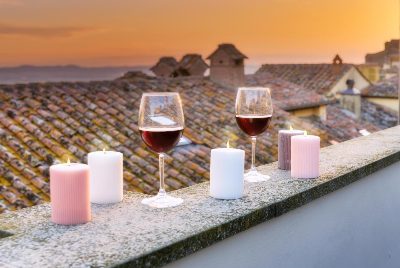 Appartement Terrazza Silena, Centro Storico Con Vista Cortona! Extérieur photo