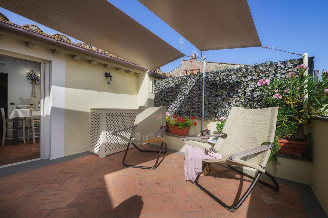 Appartement Terrazza Silena, Centro Storico Con Vista Cortona! Extérieur photo