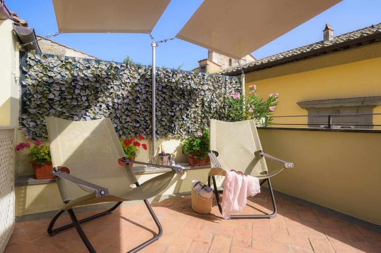 Appartement Terrazza Silena, Centro Storico Con Vista Cortona! Extérieur photo