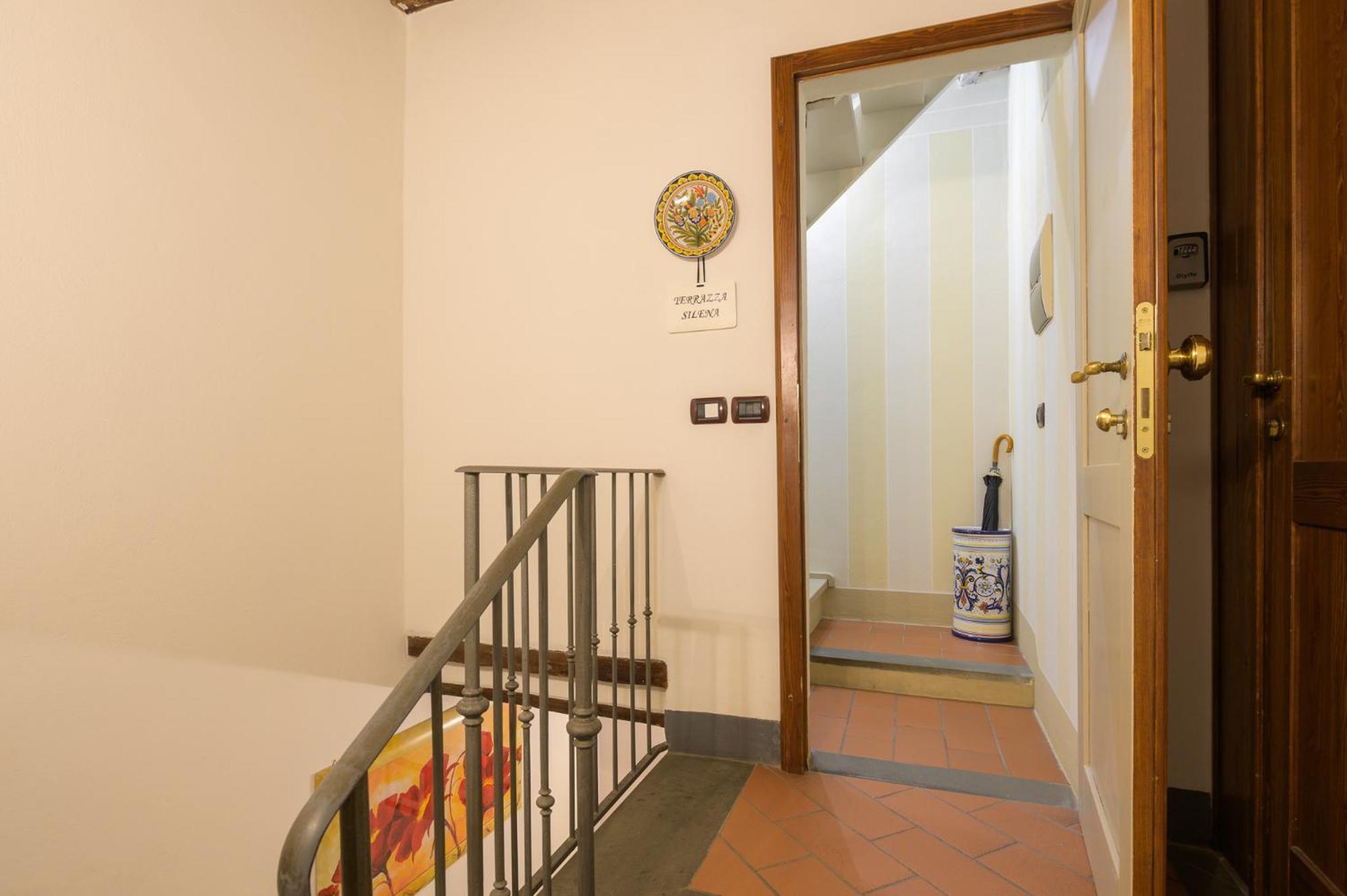 Appartement Terrazza Silena, Centro Storico Con Vista Cortona! Extérieur photo