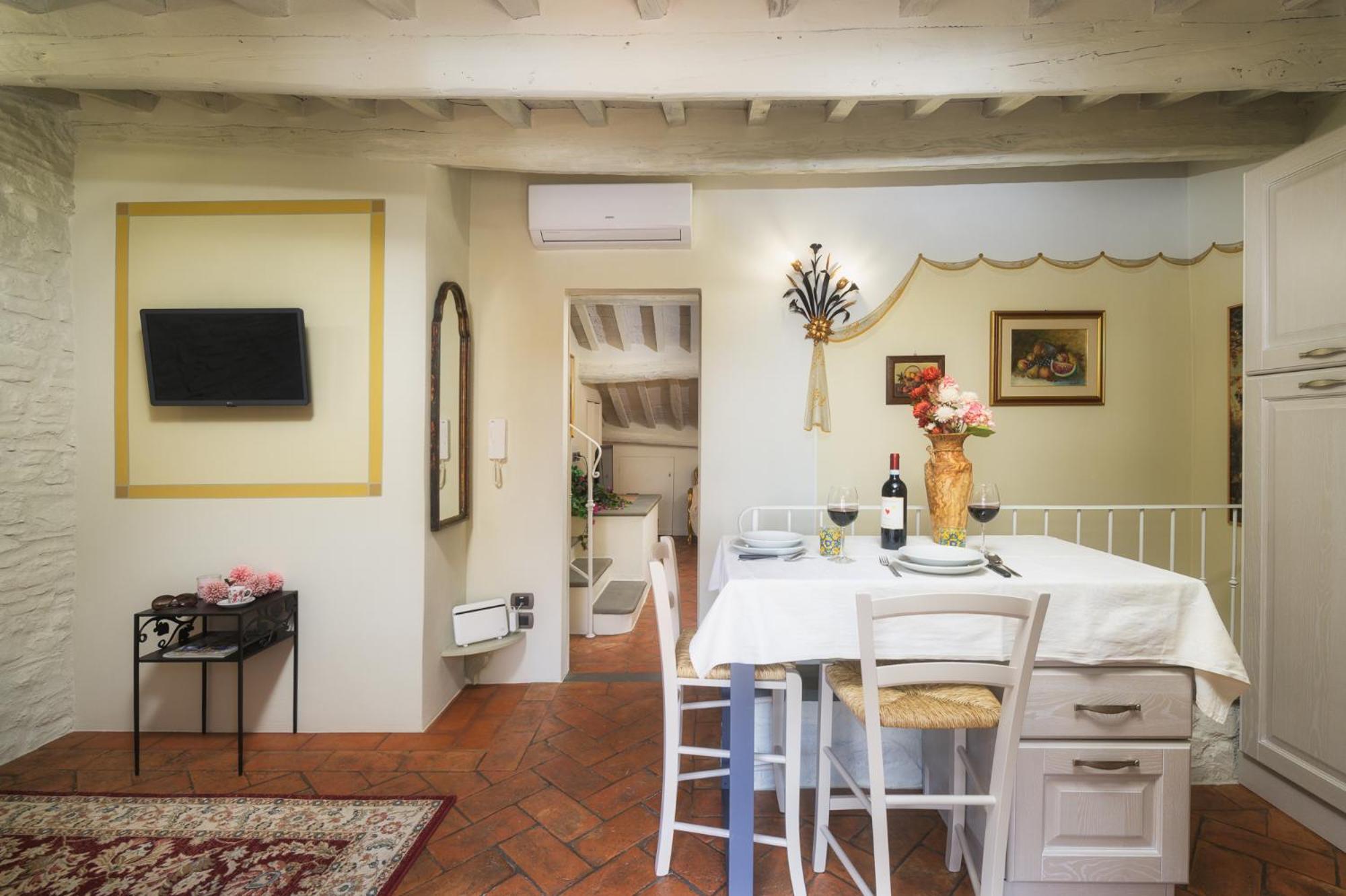 Appartement Terrazza Silena, Centro Storico Con Vista Cortona! Extérieur photo